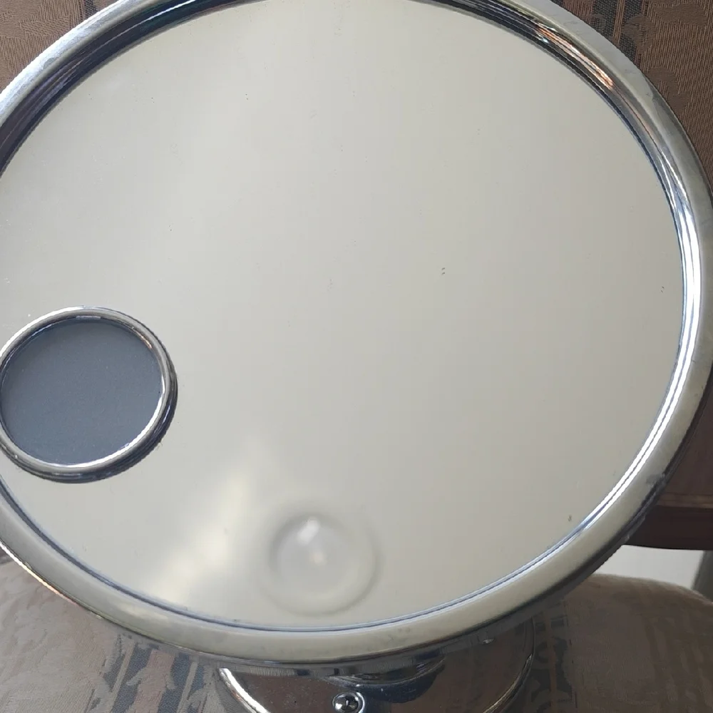 Elegant Silver Vanity Mirror